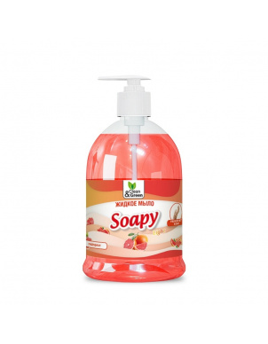 Жидкое мыло Soapy – Грейпфрут, с дозатором 500 мл, Clean&Green CG8243 фото 1