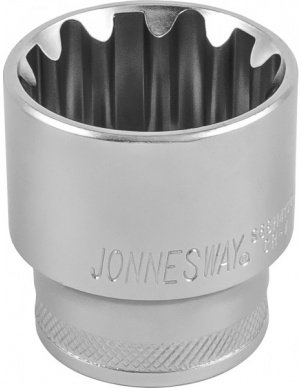 Jonnesway S68H4123 Головка торцевая SUPER TECH 1/2"DR, 23 мм,29/32",E28 фото 1