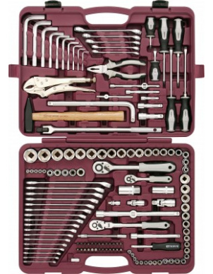 Универсальный набор инструментов, 142 предмета, Thorvik UTS0142 (52063) фото 3