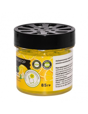 Нейтрализатор запаха Aurami NZ-02 с гелевыми гранулами (Лимон) 85 гр. фото 3