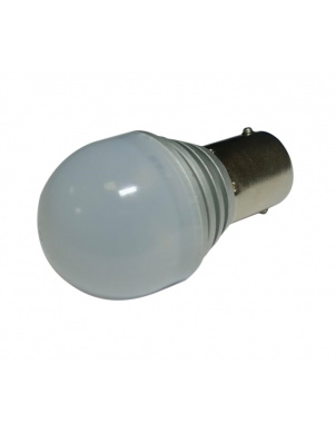 Светодиодная лампочка S122B T15/белый/(BAY15D) 12SMD 2835 9-15V 2 contact (1157) 1 шт. фото 1