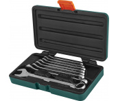 Набор комбинированных ключей Super Tech 8-19 мм, 8 шт, Jonnesway W84108S