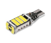 Светодиодные лампочки T151 T10 /белый/ (W2.1x9.5d) CANBUS 45SMD 4014 12-24V W16W, 2 шт. (A85431S)