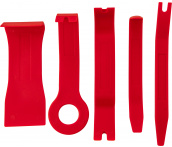 Набор приспособлений для демонтажа декоративных панелей салона автомобиля, 5 предметов, Thorvik AURTS5