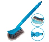 Щетка для мытья автомобиля под шланг Zeus ZB016 (45 см, изогнутая) 72016