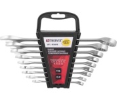 Набор ключей гаечных комбинированных серии ARC, 8-22 мм, 9 предметов, Thorvik W3S9PR (52613) на держателе