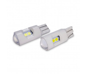 Светодиодная лампочка T145 T10 /белый/ (W2.1x9.5D) CANBUS 6SMD 3030 12V 2W (2 шт.) AVS A40834S
