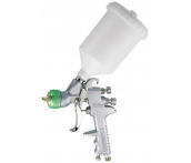 Краскопульт системы LVLP, верхний бачок нейлон 0,6л, дюза 1,4 мм, Jonnesway JA-LVLP-25G