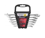 Набор ключей гаечных комбинированных серии ARC, 8-17 мм, 6 предметов, Thorvik W3S6PR (52611) на держателе