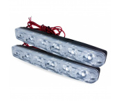 Ходовые огни (DRL) AVS DL-6A (2.4W, 6 светодиодов х 2 шт.)