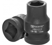 Головка торцевая ударная 1/2"DR, 12 мм, Thorvik IS01212 (53407)
