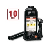 Домкрат гидравлический бутылочный 10 тонн, 200-405 мм, AVS HJ-B10T