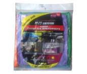 Набор из 5-ти салфеток для разных поверхностей AVS MF-6145 (25х25см)