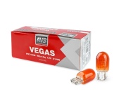 Лампа AVS Vegas 12V. WY21/5W (orange) (W3x16q) BOX 10шт. A78174S
