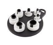 Набор съемников для демонтажа соединений топливной системы, 7 предметов, Thorvik FLDS7 (53870)