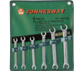 Набор разрезных ключей 8-19 мм, 6 предметов, Jonnesway W24106S (47328)
