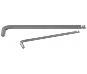 Шестигранный ключ с шаром удлиненный для изношенного крепежа H3, Jonnesway H23S130