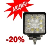 Светодиодная фара Off-Road AVS Light FL-1135 (24W) Basic