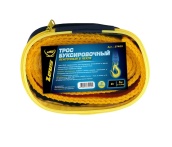 Трос буксировочный ленточный (6 тонн, с 2 крюками) ZEUS ZT403 (72403) в чехле