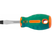 Отвертка стержневая шлицевая ANTI-SLIP GRIP, SL6.5х38мм, Jonnesway D71S638 (49955)