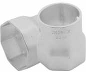 Ключ трубчатый ступичный шестигранный, 80 мм, Thorvik BS6P80 (53750)
