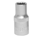 Головка торцевая 12-гранная 1/4"DR, 8 мм, Thorvik S11S12080 (54049)