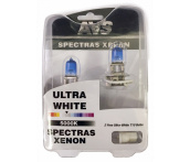 Газонаполненные лампы AVS SPECTRAS Xenon 5000K H3 12V 75W (к-т 2+2 (T-10)