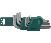 Набор угловых шестигранников 1,5-10 мм, 10 шт, Jonnesway H01SM109S (47090)