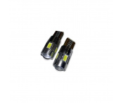 T10 C023 /белый/ (W2.1x9.5D) 5SMD 5730, блистер, 2 шт.