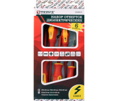 Набор отверток диэлектрических, 6 предметов, Thorvik SDIS6CP