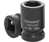 Головка торцевая ударная 1/2"DR, 15 мм, Thorvik IS01215 (53410)