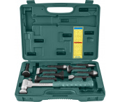 Многофункциональный молоток со сменными головками для жестяных работ, Jonnesway AG010142