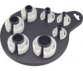 Набор съемников пружинных штуцеров гидравлических магистралей FORD, CHRYSLER, GM, Jonnesway AR060015