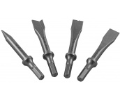 Комплект коротких зубил для пневмомолотка (JAH-6833H) 4 шт, Jonnesway JAZ-3944H