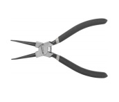 Щипцы прямые для стопорных колец с ПВХ рукоятками, сжим, 180 мм, 12-65 мм, Thorvik IRSP180 (52192)