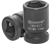 Головка торцевая ударная 1/2"DR, 17 мм, Thorvik IS01217 (53412)