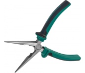 Длинногубцы прямые с двухкомпонентными рукоятками, 200 мм, Jonnesway P1118 (49404)