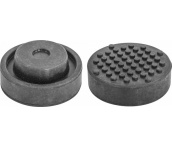 Опора резиновая для подкатных домкратов, d-72 мм, Н-32 мм, Ombra OHT1070 (55972)