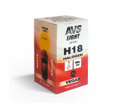 Галогенная лампа H18.12V.65W (1 шт.) AVS Vegas (A07434S)