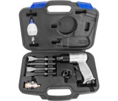 Молоток пневматический 150 мм, в наборе, 9 предметов, Thorvik AHK9150 (52647)