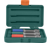 Набор ударных головок тонкостенных для дисков 17, 19, 21 мм, Jonnesway S18AD4103S