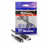 Кабель Type C (1м) USB 3.0 AVS TC-311