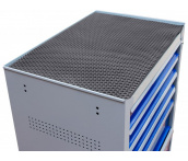 Накладка на столешницу инструментальной тележки, материал EVA, универсальная, 675х455х10 мм, Thorvik TTC64E (53441)