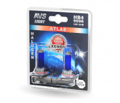 Лампы галогеновые AVS ATLAS /5000К/ HB4/9006.12V.55W (блистер, 2 шт.)