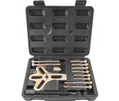 Съемник многофункциональный с болтовыми захватами, диапазон 30-120 мм, 13 предм, Thorvik AHBPS13