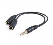 Кабель аудио разветвитель 3,5 jack-2x3,5 jack AVS AU-622