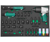 Набор инструментов, 31 предмет в EVA ложементе 560x400 мм, Jonnesway JA-C231SV