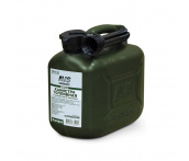 Канистра 5 литров для топлива, пластик, тёмно-зелёная, AVS TPK-Z 05