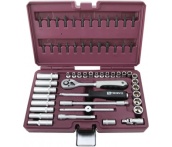 Набор инструмента 1/4"DR, 57 предметов, Thorvik TS057 (54003) в кейсе