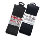 Оплетка на руль (размер M, черный) (карбон) AVS GL-300M-B (A07516S)